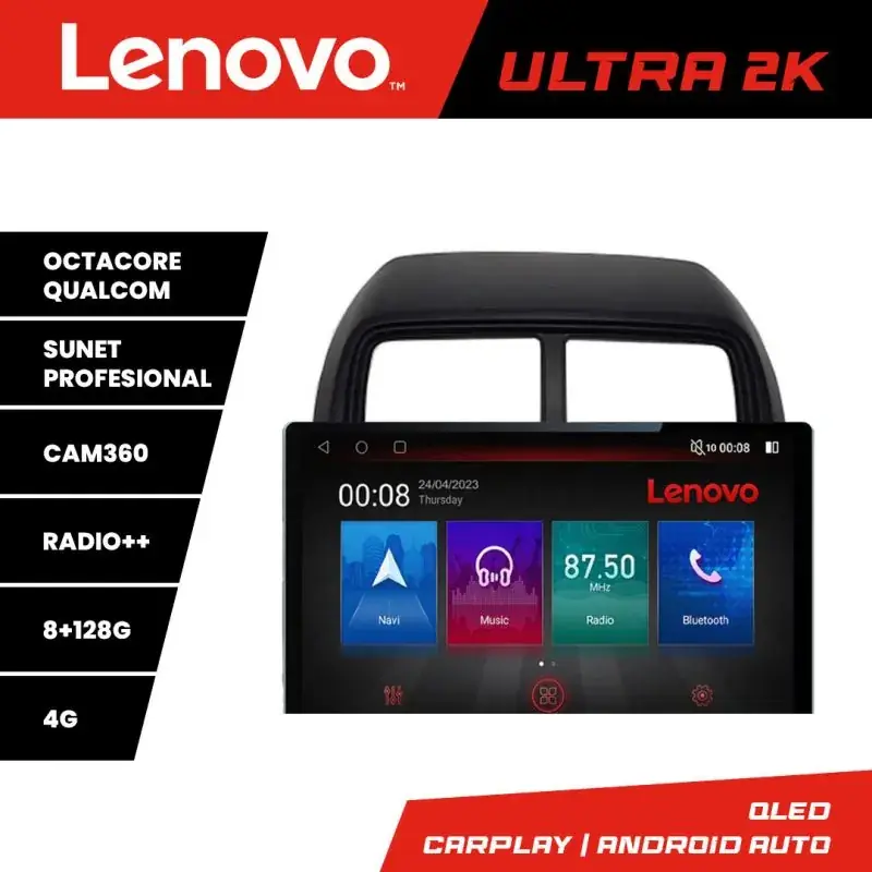 Transport gratuit Navigatie Peugeot 4008 2012-2018, Ecran 2K QLED 13",Octacore,8Gb RAM,128Gb Hdd,4G,360,DSP,Carplay,Bluetooth v1