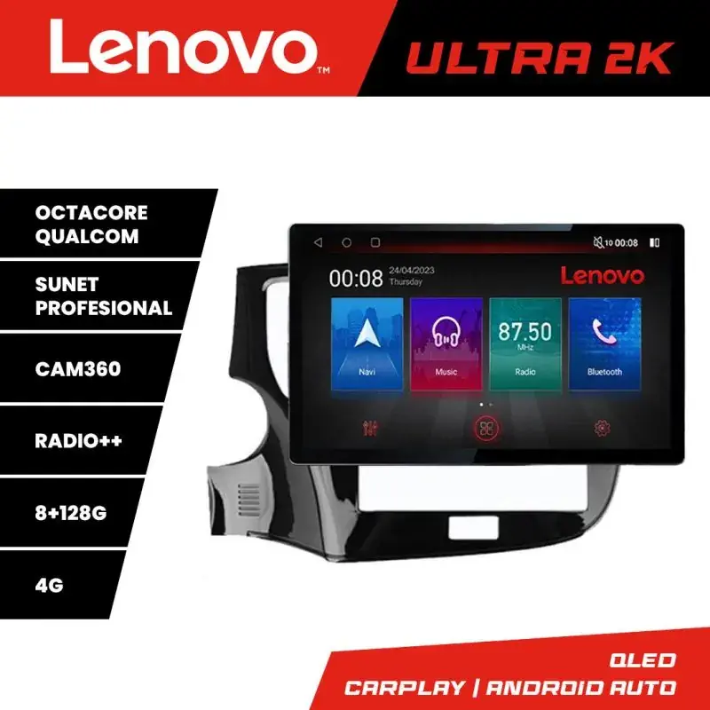 Ultima șansă Navigatie Mitsubishi Oultander 2020- N-1230-20 ecran 13" 2K 8+128 Android Waze USB Navigatie 4G 360 Toslink You