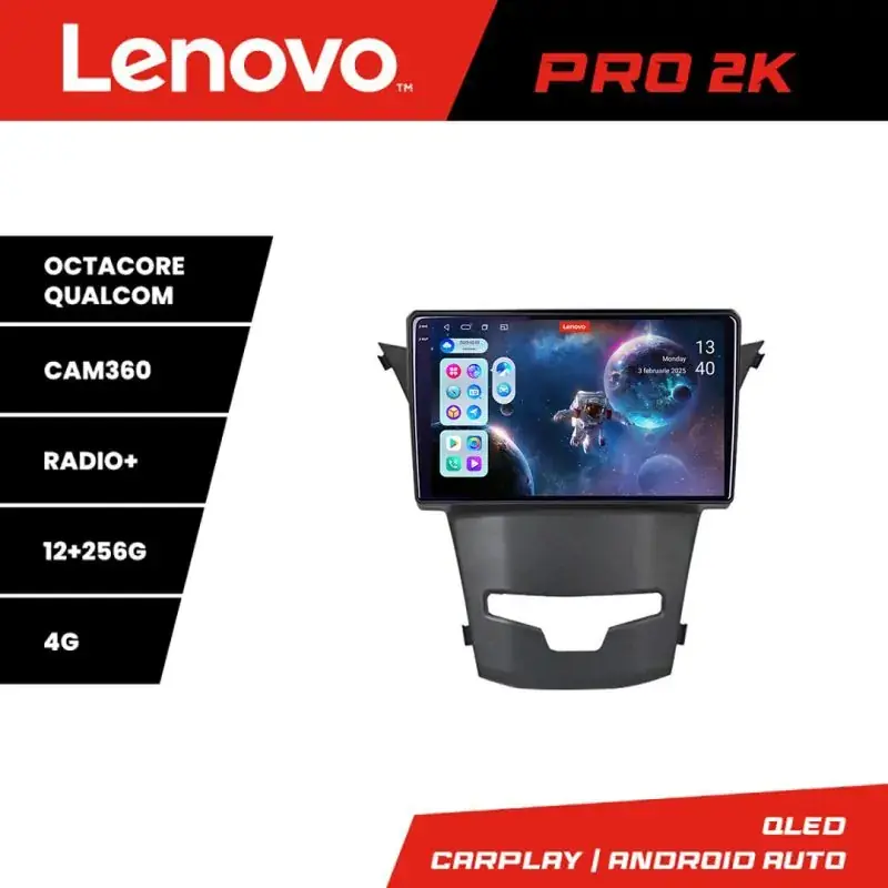 Cel mai bun preț Navigatie Ssangyong Korando 2014-2019 Lenovo Kit-1159 8 core QLED 2K 12+256 360 Android Waze USB Navigatie Internet Youtube Radio