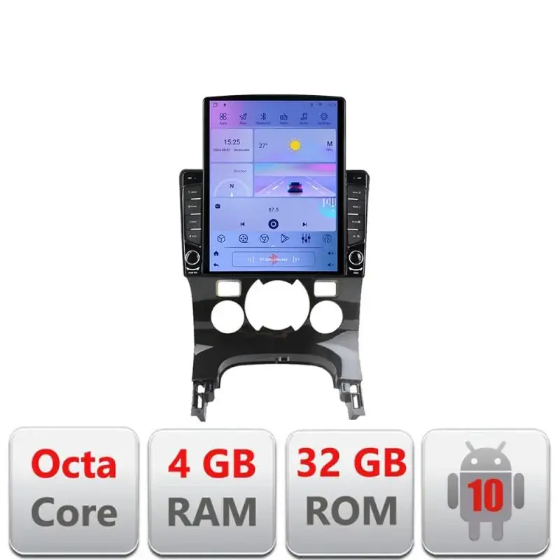 Vezi acum Navigatie Peugeot 3008 G-323 ecran tip TESLA 9.7" cu Android Radio Bluetooth Internet GPS WIFI 4+32GB DSP 4G Octa Cor