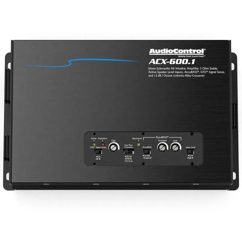 Cel mai bun preț Amplificator Marin Audio Control ACX-600.1, 1 x 600 watts, in 2 sau 4 ohm, clasa D, 1 canal