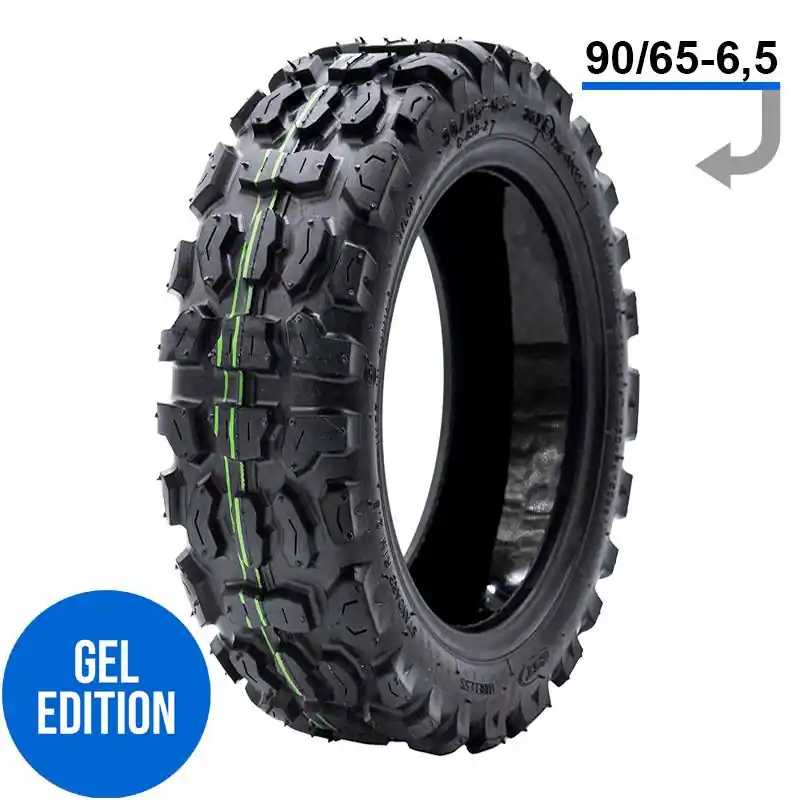 Anvelopa fara camera, Tubeless trotineta electricaa CST 90/65-6.5 cu gel anti-punctie pentru offroad Cumpără online