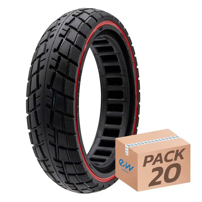 Anvelopa solida ultrausoara 8,5×2-6,1/B34 offroad linie roşie [Ewheel] – 20 unităţi Lichidare de stoc