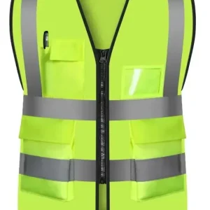 Vesta commpleta reflectorizanta verde cu brand-ul „Roco” Expediere rapidă