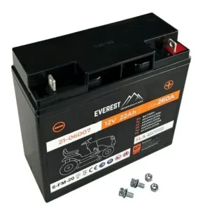 Baterie 22Ah 12V EVEREST Promoție