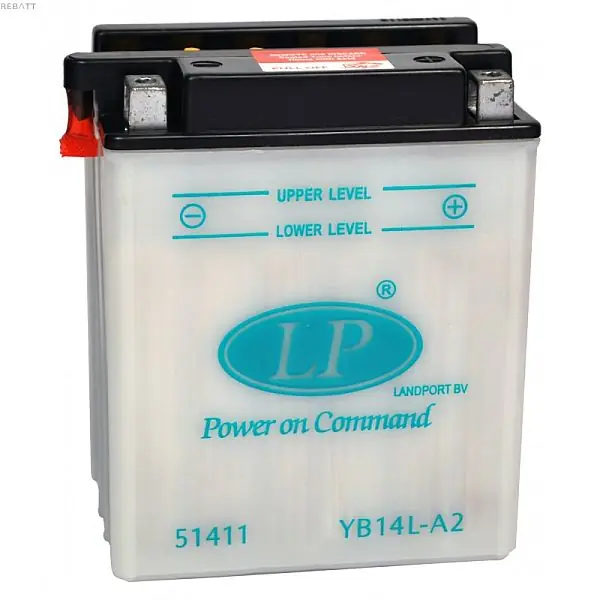 Baterie moto 12V 14Ah (YB14L-A2) pachet acid inclus Ofertă