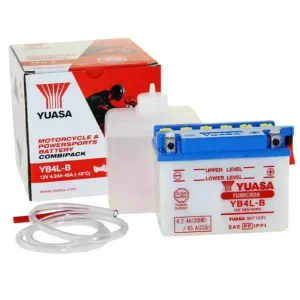 Baterie moto 12V 4Ah (YB4L-B) pachet acid inclus Yuasa Preț mic