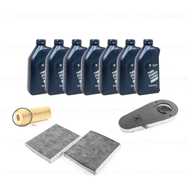 Cel mai vândut Kit revizie filtre si ulei originale - BMW - Seria 7, Seria 5 - F01, F02, F10, F10 LCI, F11, F11 LCI - Tip motor N57, N57S, N47N, N57N, N47S1