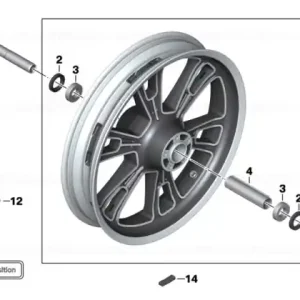 Supapa unghiulara RDC - BMW Motorrad K34, K35, K48, K50, K51, K52, K53, K54, K61, K63, K69, K81, K82, K83, K84, KA1, KA2, KA3, KA4, KA5, KM3, KM9, KR1, KR2, KR3 Discount