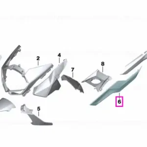 Carenaj lateral, stanga, nevopsit - BMW Motorrad K08 (C 400 GT) Vezi acum