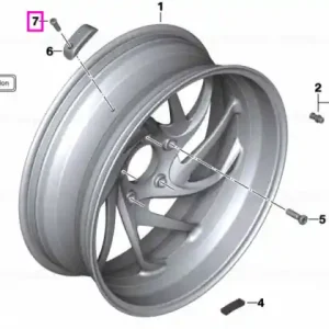 Comandă acum Surub Torx (M8x20) - BMW Motorrad K07, K08, K09, K48, K50, K52, K54, K63, K67, K69, KA1, KA3, KM9